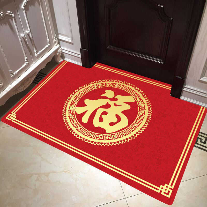 Floor mat door mat entrance carpet bathroom bedroom toilet household kitchen water absorbing pad entrance mat S260207