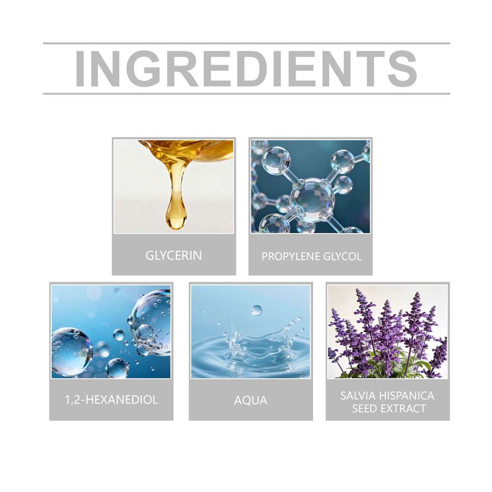 Roxelis Fragrant Sage Perfume - Natural, Gentle, Elegant, Long-lasting, Suitable for Daily Commuting and Dating