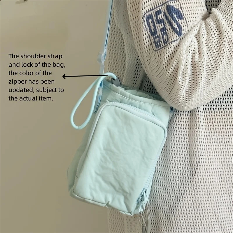 Mobile Phone Bag Crossbody Shoulder Water Bottle Waterproof Yoga Running Sports Outdoor Portable 260208