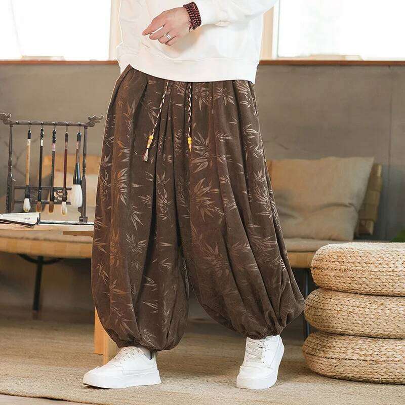 Mardi Hefxessdr Chinese Style Jacket Corduroy Velvet Cardigan Top Male Tang Suit KungFu Shirts Japanese Kimono Jackets Coat Zea Men Clothing