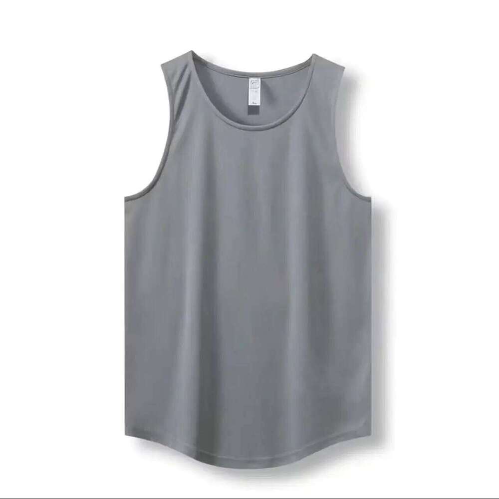 Summer Marathon Quick Dry Sports Men's Sleeveless Running Training Basketball Loose Fit Tank Top 26Y0209