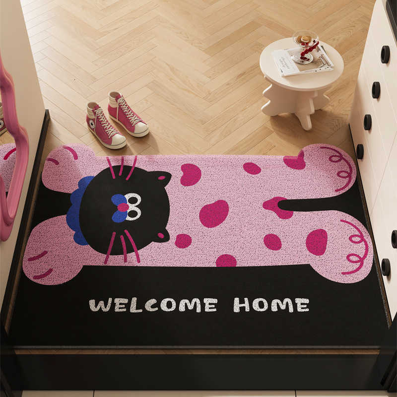 Dachshund dog entrance mat dust-removing wear-resistant dirt-resistant easy to clean non-slip mat for the hallway S260207