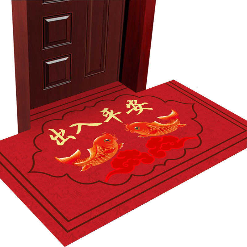 Floor mat door mat entrance carpet bathroom bedroom toilet household kitchen water absorbing pad entrance mat S260207