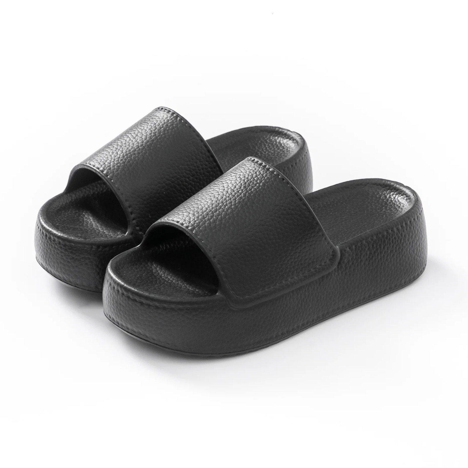 Thick Sole EVA Slippers for Women Fashion Home Platform Summer Outwear Non Slip Elevated 260208
