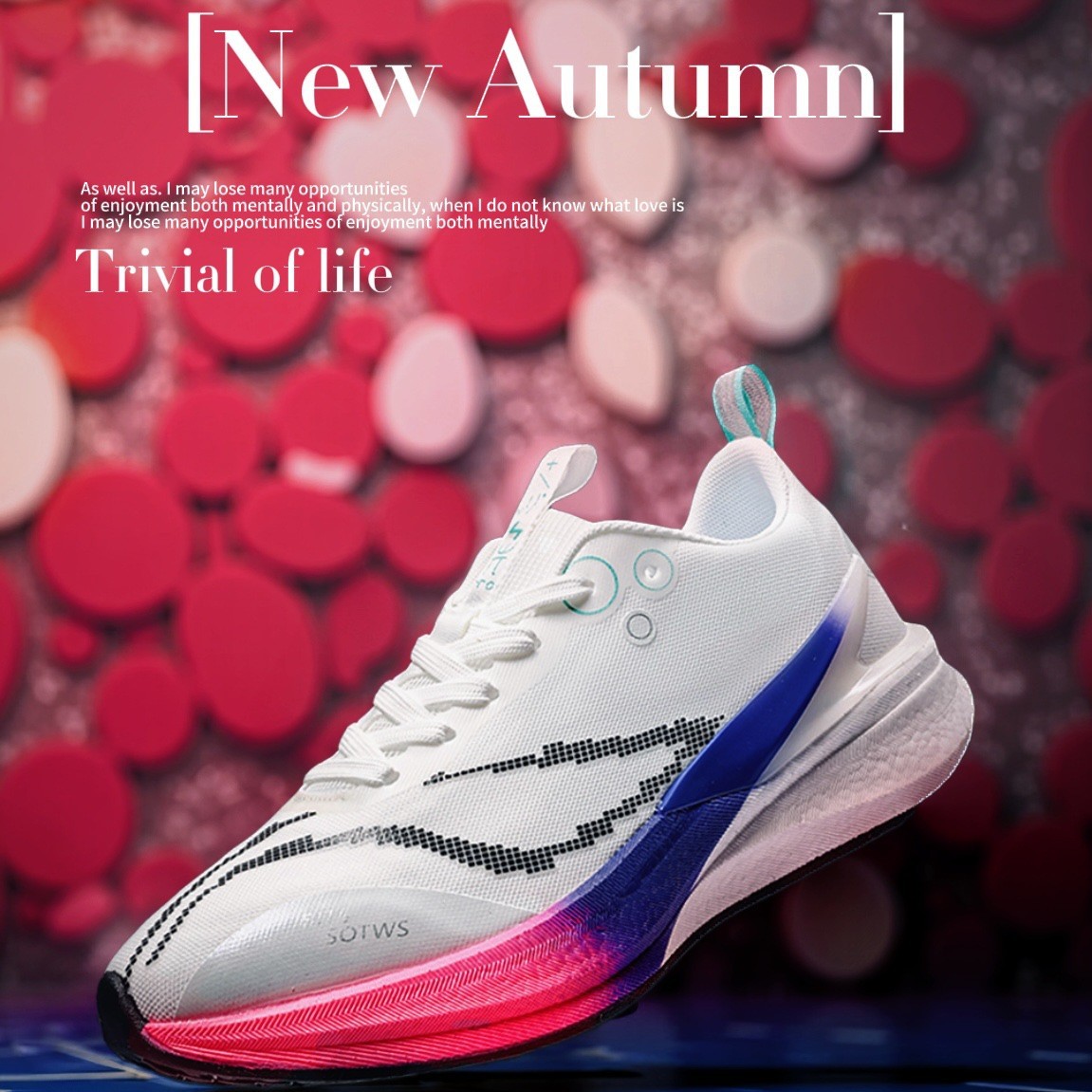 hot Free shipping Running Shoes Breathable running shoes for men lightweight soft soled daily commuting sports shoes