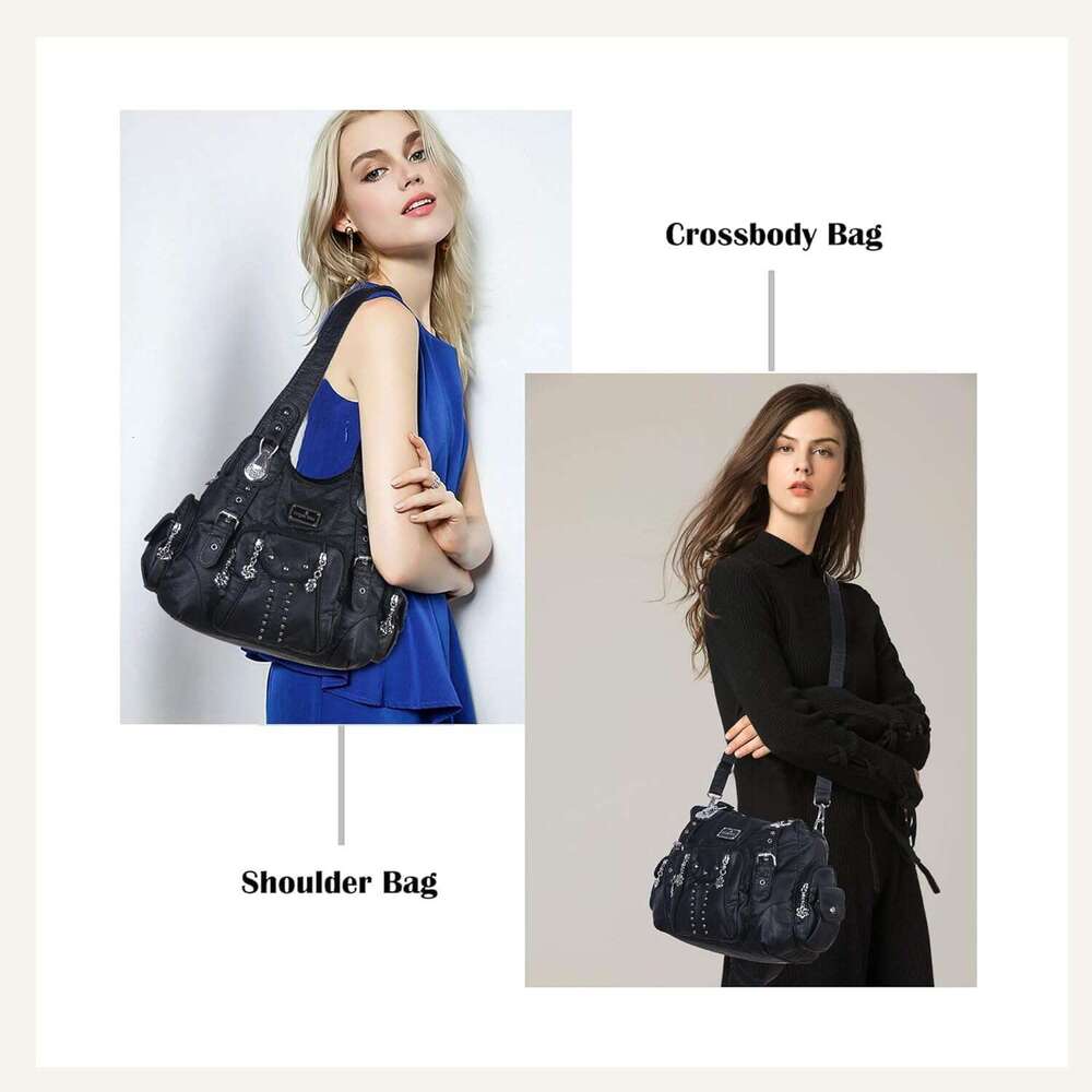 Purses Soft Leather Hobo Bags For Women Shoulder Bag Large Soft PU Leather Large