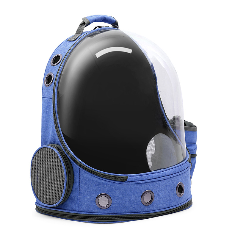 Cute Pet Backpack Outdoor Large Capacity Breathable Pet Bag Cat Transparent Small Dog Space Cabin Dog Backpack