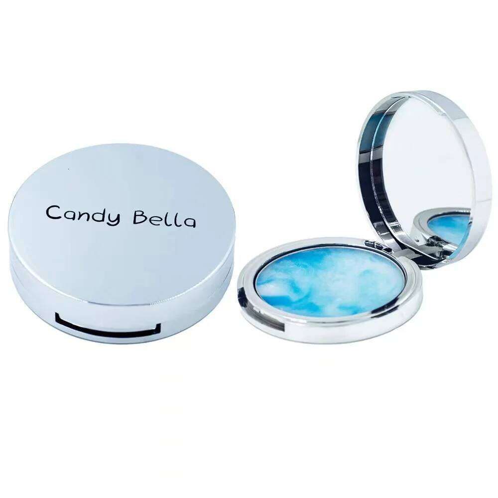 Candy Bella Blue Sky And Cloud Oil Powder, Skin-friendly Skin Natural Face Long Lasting Contouring Powder Makeup 26L0209