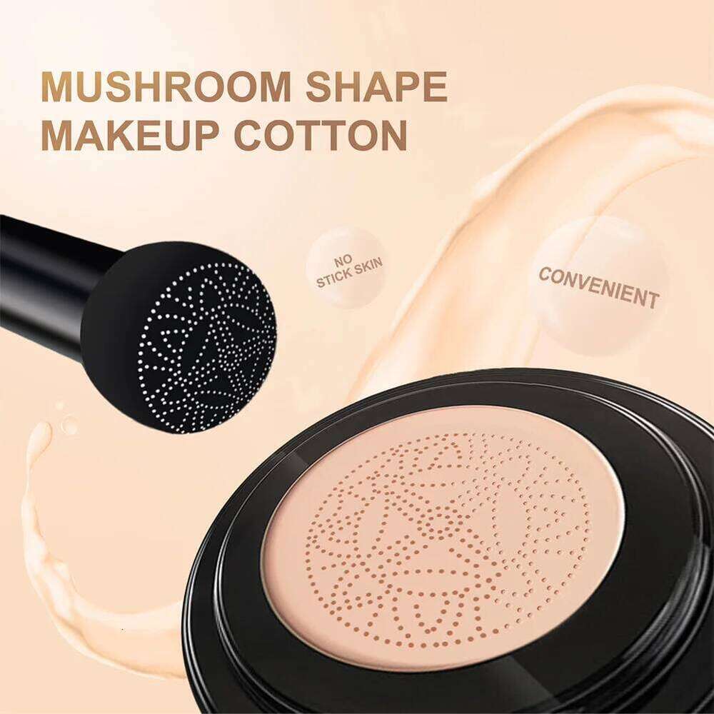 Mushroom Magic Air Cushion BB Cream - Enriched with Vitamins, Hydrates for Dewy Skin, Full Coverage Foundation 26L0209