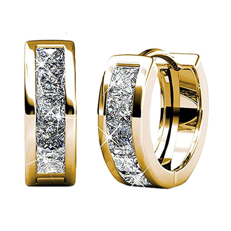 Unisex Simple Hoop Men's Elegant Versatile Earrings Internet Celebrity Same Style Fashion Ear Buckle