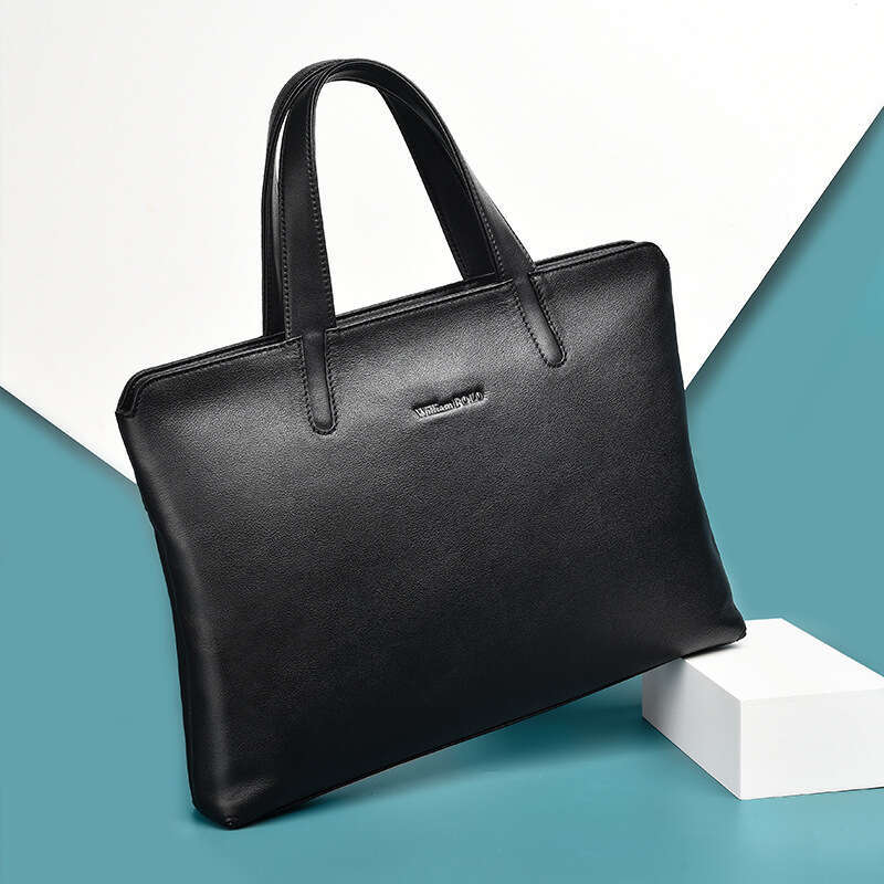 Luxury Shoulder Bags Totes Hobo Men S Commuting Inch Briefcase Business Bag Fashion Simple Top Layer Cowhide Large Capacity Handbag SENYY