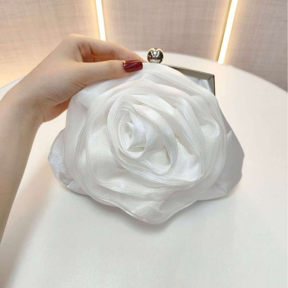 New Cross-Border With Ancient Style Fairy Flowers, Small Bag Cheongsam, Chinese-Style Banquet Women's Bag, Floral Handbag For Parties