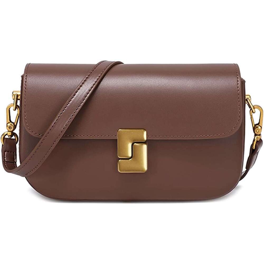 Soft Leather Crossbody For Women Top Handle Bag Removable Shoulder Straps
