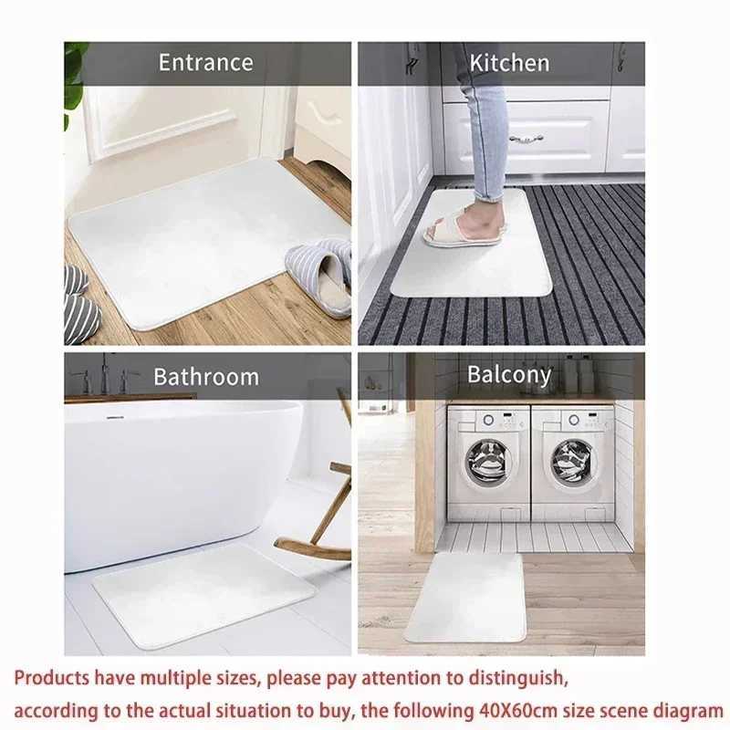 Creative HOME Printed Welcome Rug NonSlip Door Mat for Living Room Bedroom Entrance Home Decor Washable Kitchen Carpet Gift Idea S260207