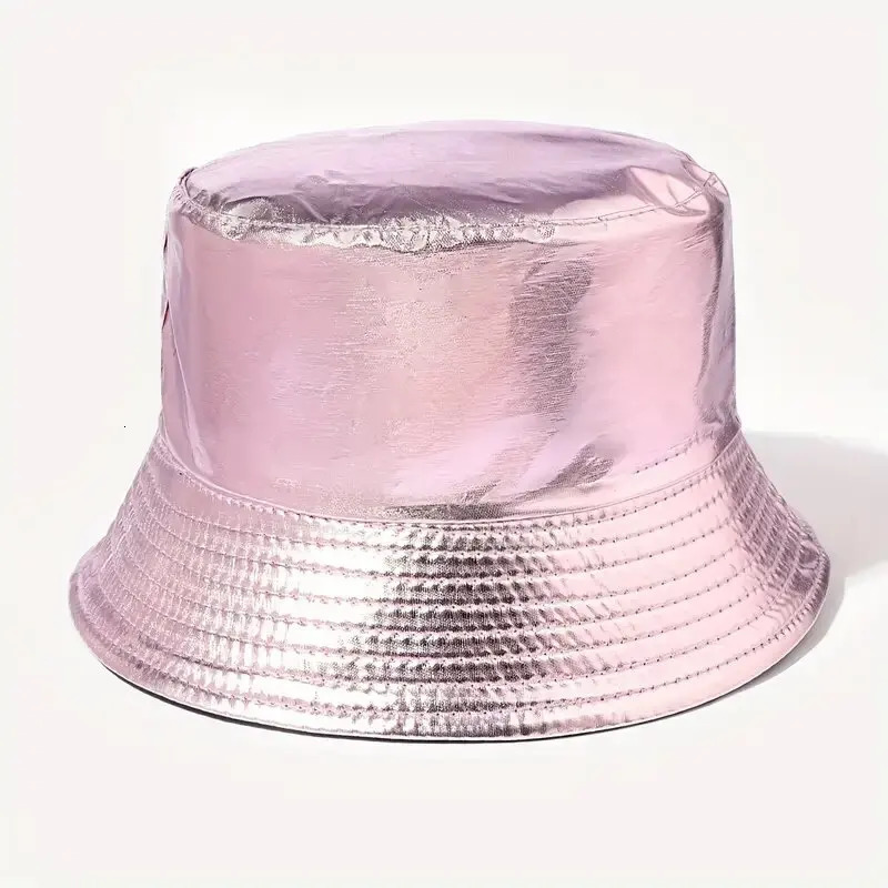 Reversible Waterproof Bucket Hat For Women Rain hat Fishing Dot Caps Hat Two Side Cap Female H3 260208
