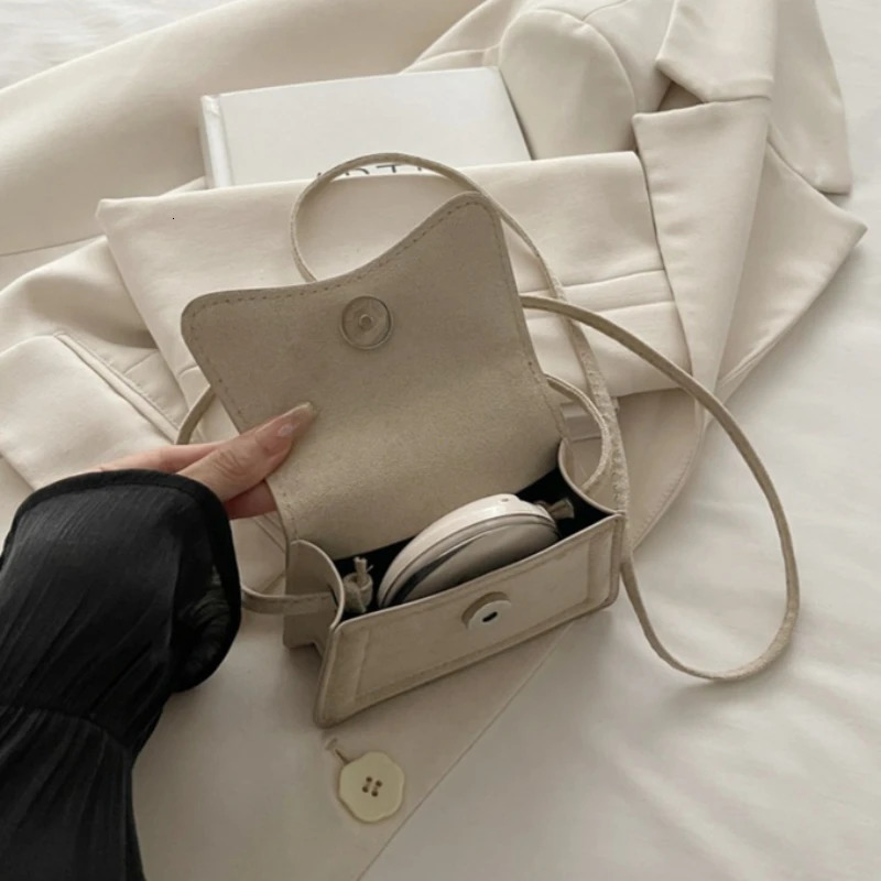 Fashion Mini Crossbody Bag for Women High Quality Small Handbags and Purses Autumn Winter Trend Womens Shoulder 260208