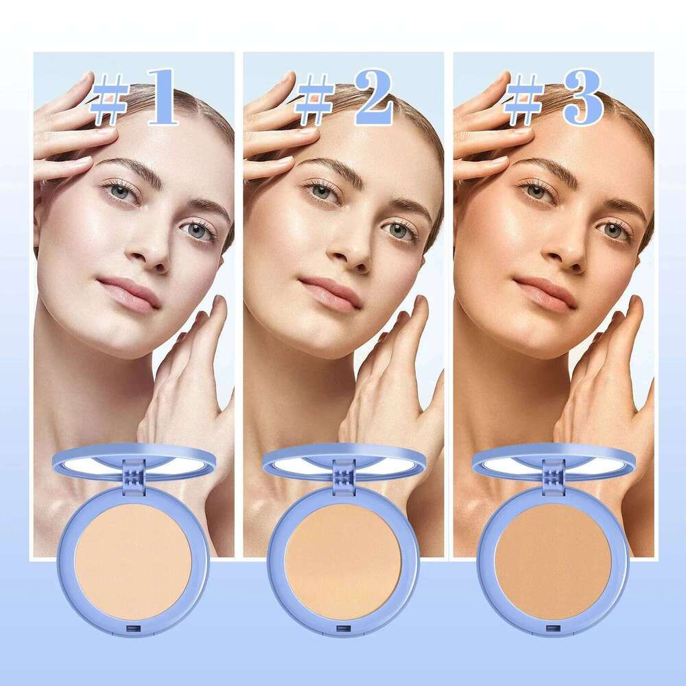 Ouhoe Oil Control Facial Invisible Pores Waterproof Long-Lasting Effect Not Easy Remove Makeup Natural Plants Powder 26L0209