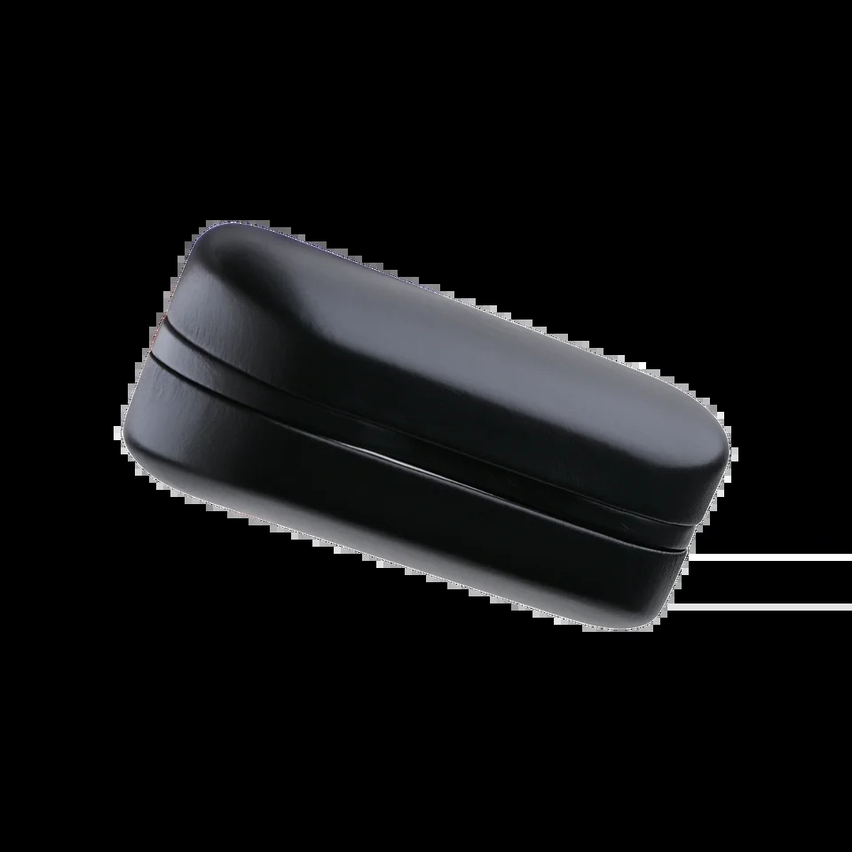 Large glasses case pressure-resistant leather multifunctional myopia glasses case 260208