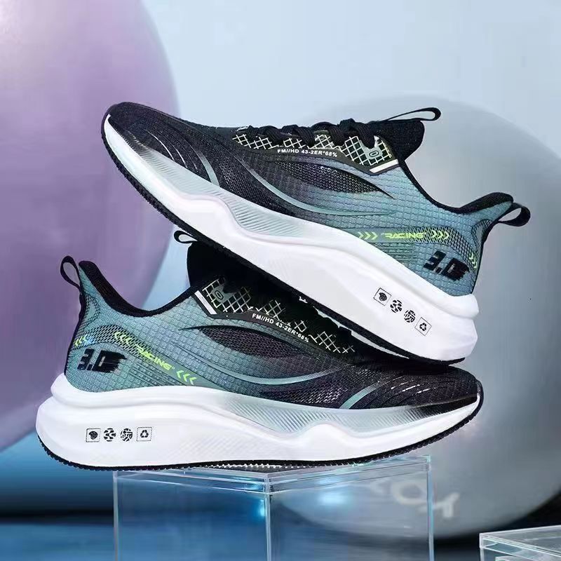 Free Shipping 2026 New Sneakers Korean Fashion Running Shoes for Men Casual Sport Breathable Mesh Designer Shoes