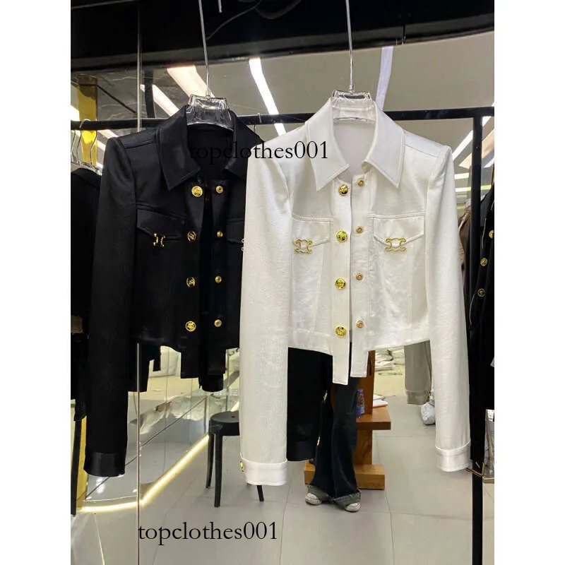 French Elegant Satin Blouse Jacket Women Acetic Acid Long Sleeve Short Shirt Tops Office Lady Fashion Sweet Vintage Streetwear
