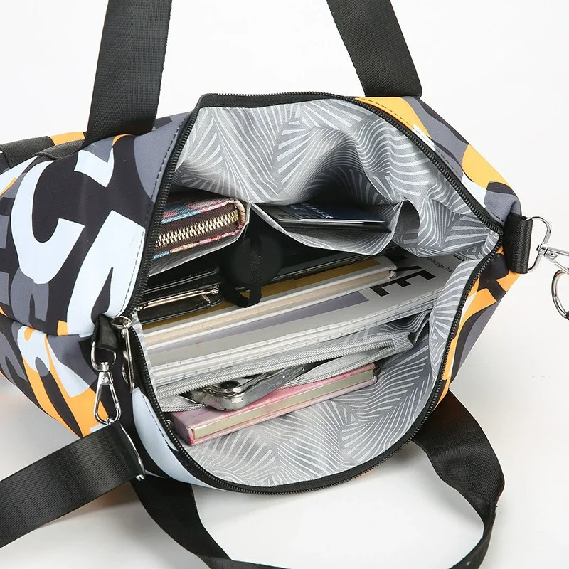 Trendy Nylon Womens Bag LargeCapacity Lady Shoulder Crossbody Bags Female Tote Oxford Cloth Outdoor Travel Handbags Bolsas 260208