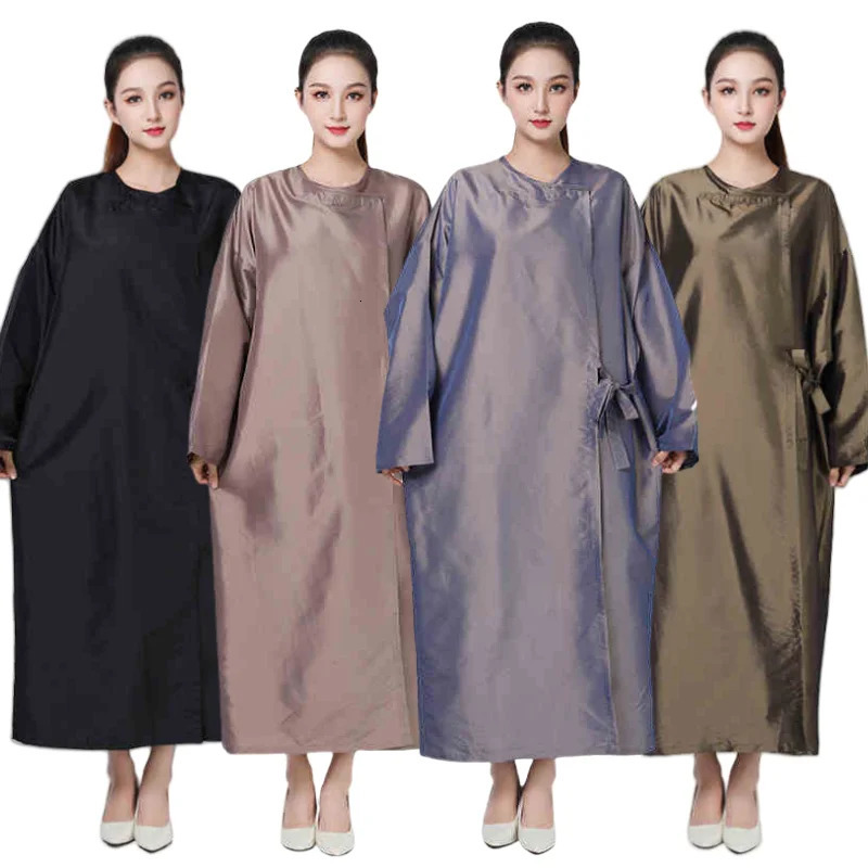Lengthening Hairdressing Gown Hair Salon Hair Cutting Cloth Not Stick Hair Clothing Barber Smock Hairdresser Robe Haircut Cape 260203