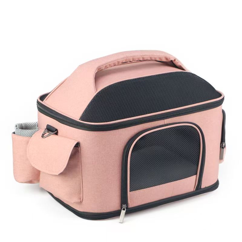 Pet cat bag Go out portable cat bag Winter Crossbody backpack Dog cat cat cage to carry supplies