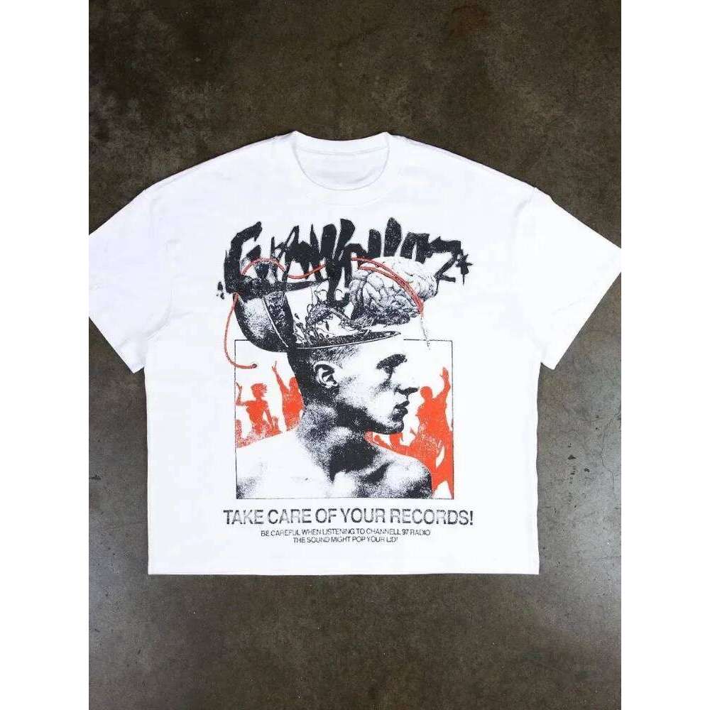 Short Sleeved Round Neck Y2k Clothing New Arrival Mens Clothes Tee Shirt T-Shirts Tshirt for Men Ropa Hombre X260209