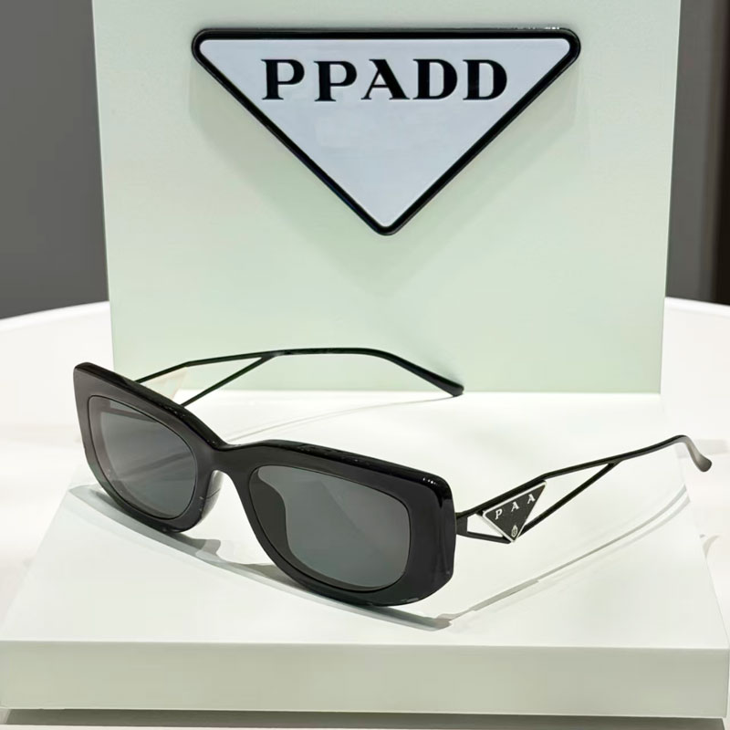 Designer sunglasses for women men luxury classic triangle design driving beach UV protection 400 comes with original box