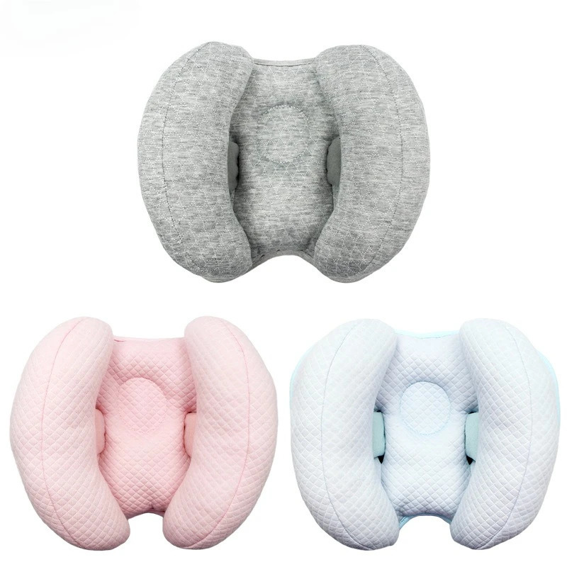 Infant Head Support Pillow for Car Seat Stroller Baby Neck Support Cushion with Adjustable Straps Child Head Rest Travel Pillow 260124