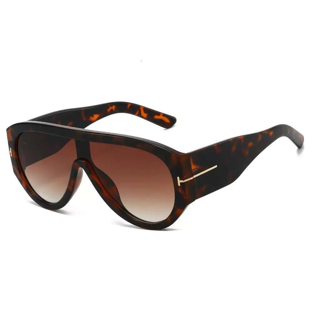 INS Retro Pilot Style for Women 2026 New High-end UV400 Sun Protection Large Frame Face Slimming Sunglasses