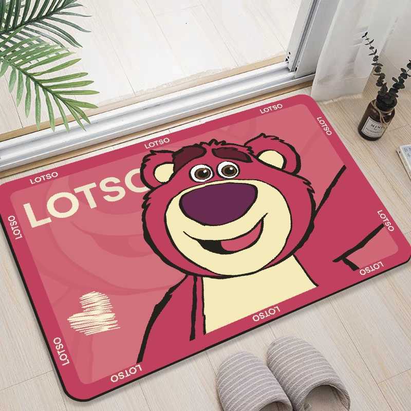 Cartoon-style soft diatomite floor mat for home bathroom water-absorbent quick-drying dirt-resistant wear-resistant easy to maintain non-slip mat S260