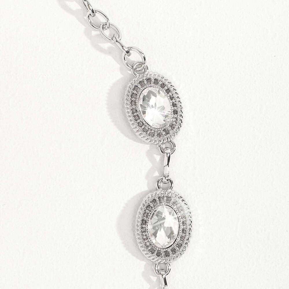 The new diamond-encrusted premium metal accessory goes stylish with dress pants waist chain X260209