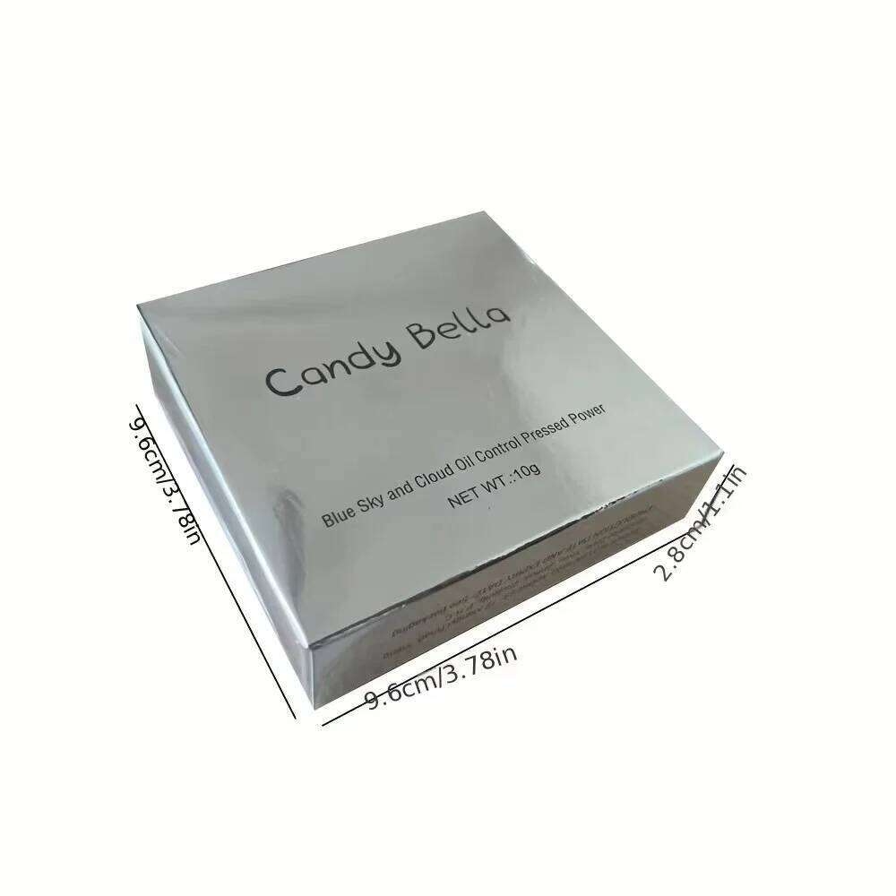 Candy Bella Blue Sky And Cloud Oil Powder, Skin-friendly Skin Natural Face Long Lasting Contouring Powder Makeup 26L0209