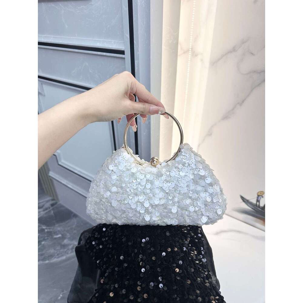 Hot Selling Sequin Party Banquet Handbag Bride Wedding Dress Evening Gown Clutch Women S Bag