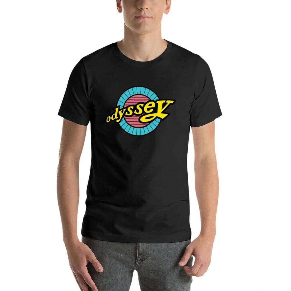 Odyssey BMX Blue Yellow T-Shirt new edition boys animal print big and tall t shirts for men X260209