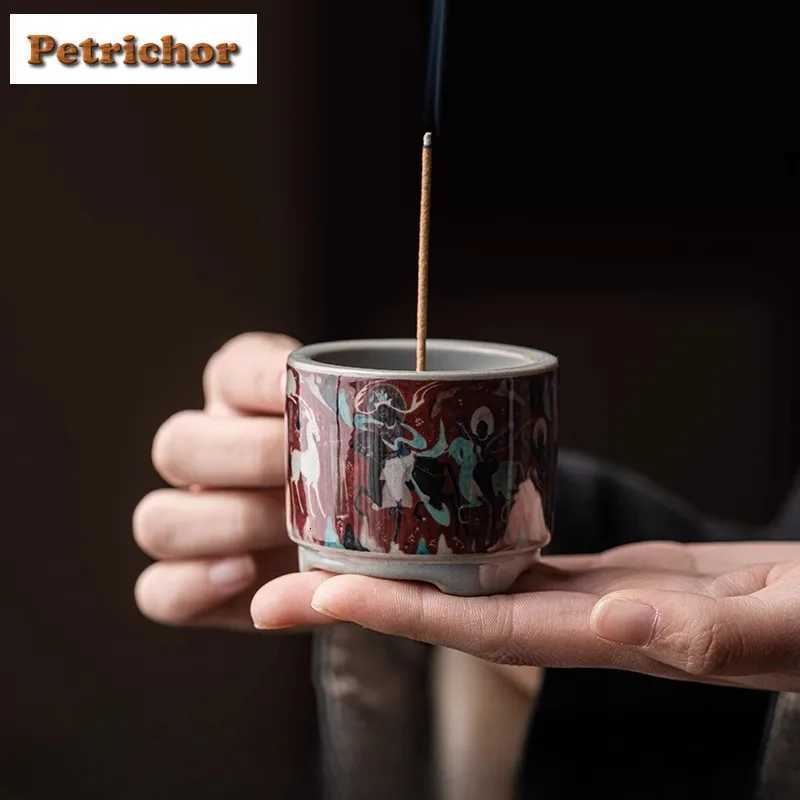 Dunhuang Cultural And Creative Incense Holder Incense Smoke Waterfall Incense Burners Aromatherapy Censer Home Ornaments Craft C260209