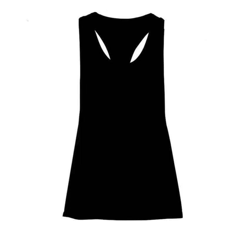 New Overshirt Women's Fitness Sports T-shaped Quick Dried Slim Sleeveless Running Tank Top Overcoat 26Y0209