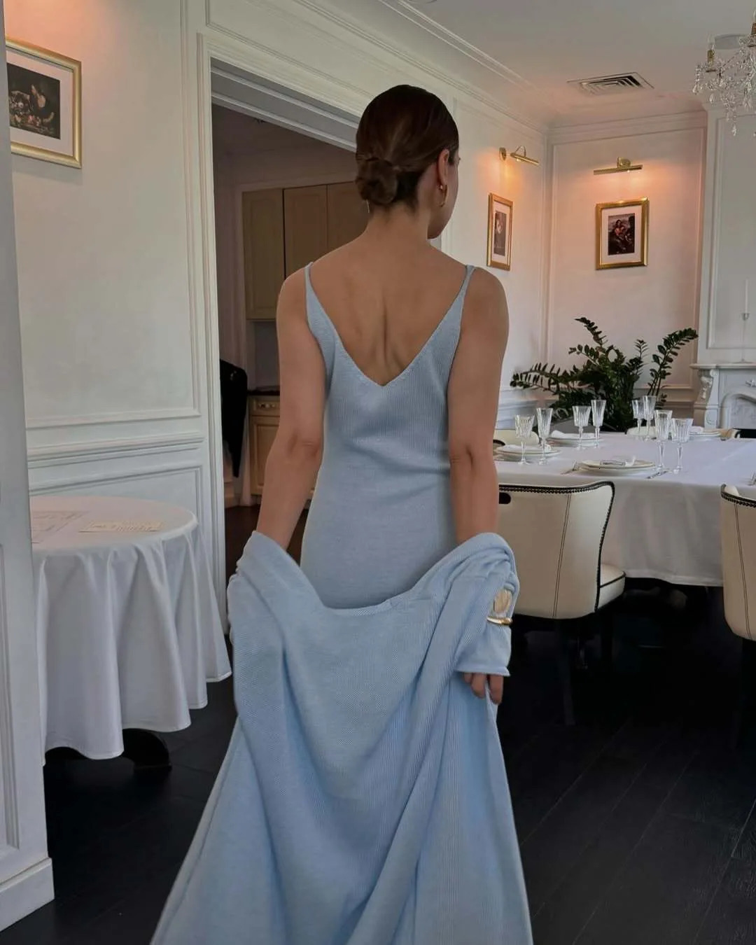 Hirsionsan Soft Loose Sets Women Two Pieces Long Sleeve Cardigan Vest Dresses Elegant Female Hollow Outfits Cotton Tracksuit 260208