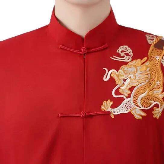 Mardi Hefxessdr Embroider Dragon Tang Clothes Man Chinese Tradition Top Costume Men Kung Fu Shirt Hanfu Uniform Big Size Xl Jackets