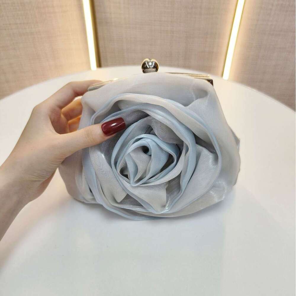 New Cross-Border With Ancient Style Fairy Flowers, Small Bag Cheongsam, Chinese-Style Banquet Women's Bag, Floral Handbag For Parties