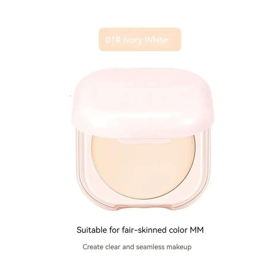 Oil Control Brightening Skin Tone Setting With Mirror Compact Portable Makeup Powder 26L0209