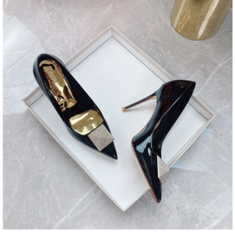 Womens High Heels 2025 Fashion Pointed Toe Pumps Elegant Woman Sexy Party Single Shoes 260208