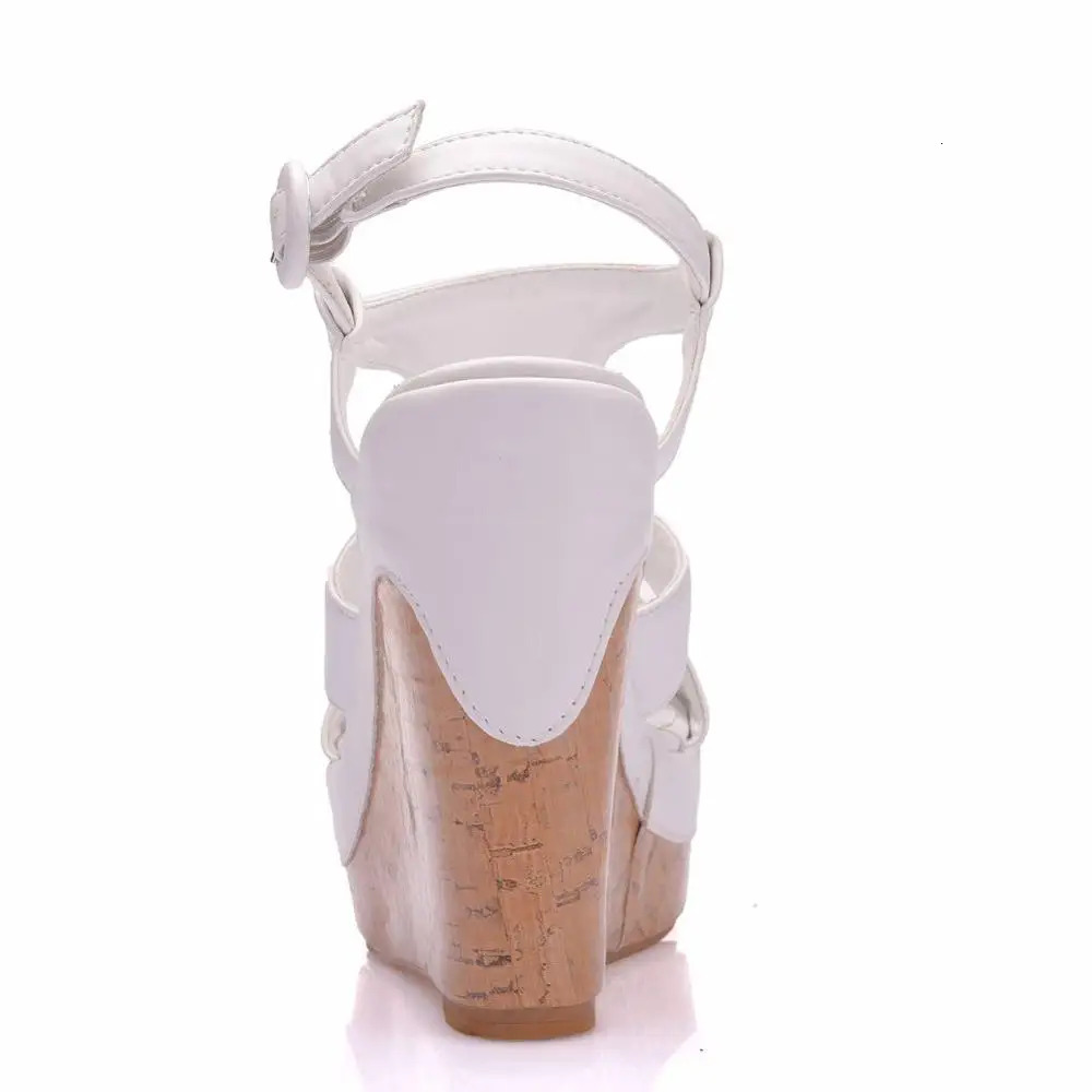 Crystal Queen Bohemia Style Womens Sandals Hemp Rope High Heel Fish Mouth On Peep Toe Platform Wedges 260204