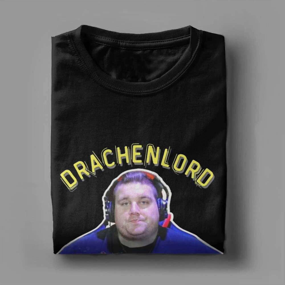Rainer Winkler Drachenlord Tshirt For Men Women 100%Cotton Clothing Novelty O-neck Short Sleeve X260209