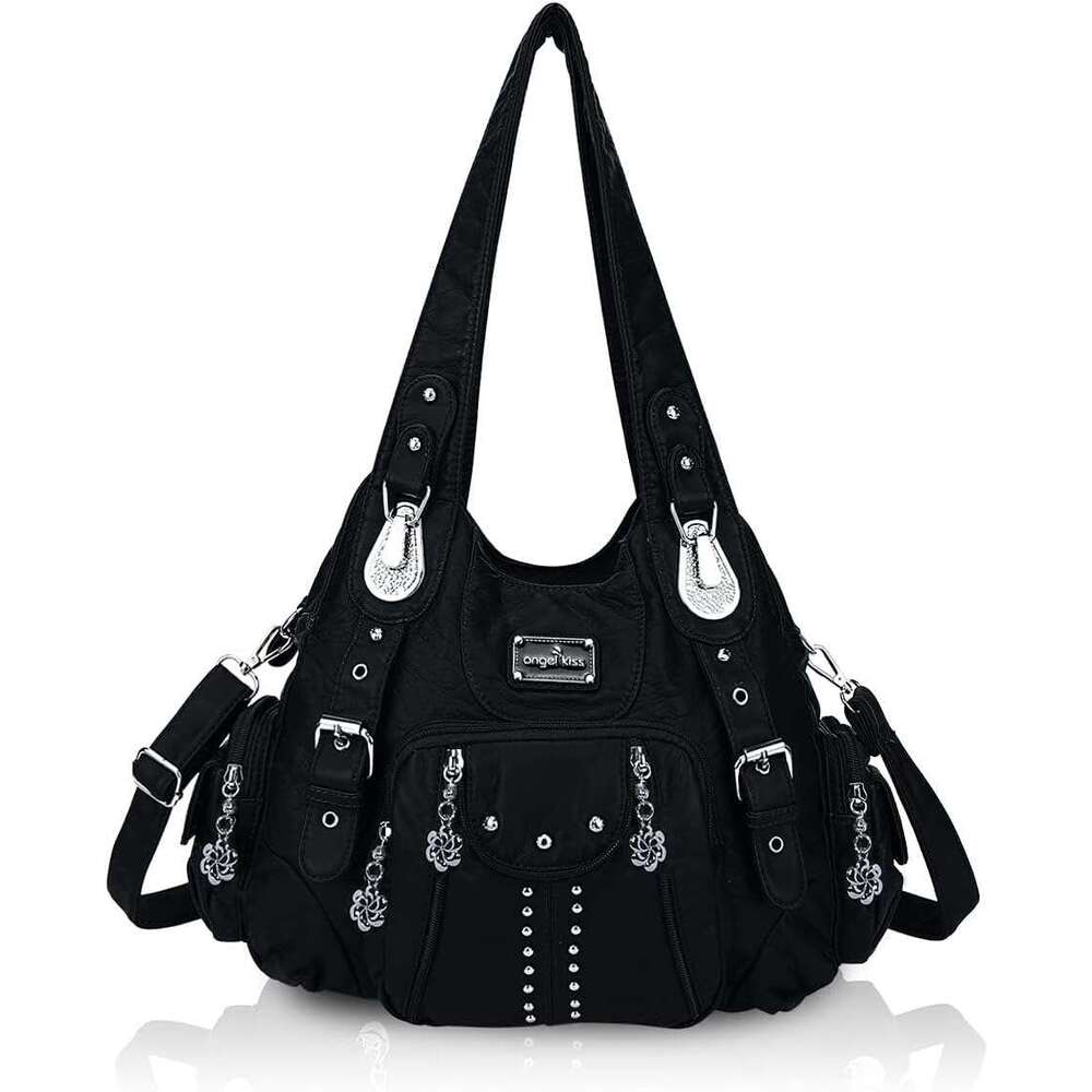 Purses Soft Leather Hobo Bags For Women Shoulder Bag Large Soft PU Leather Large