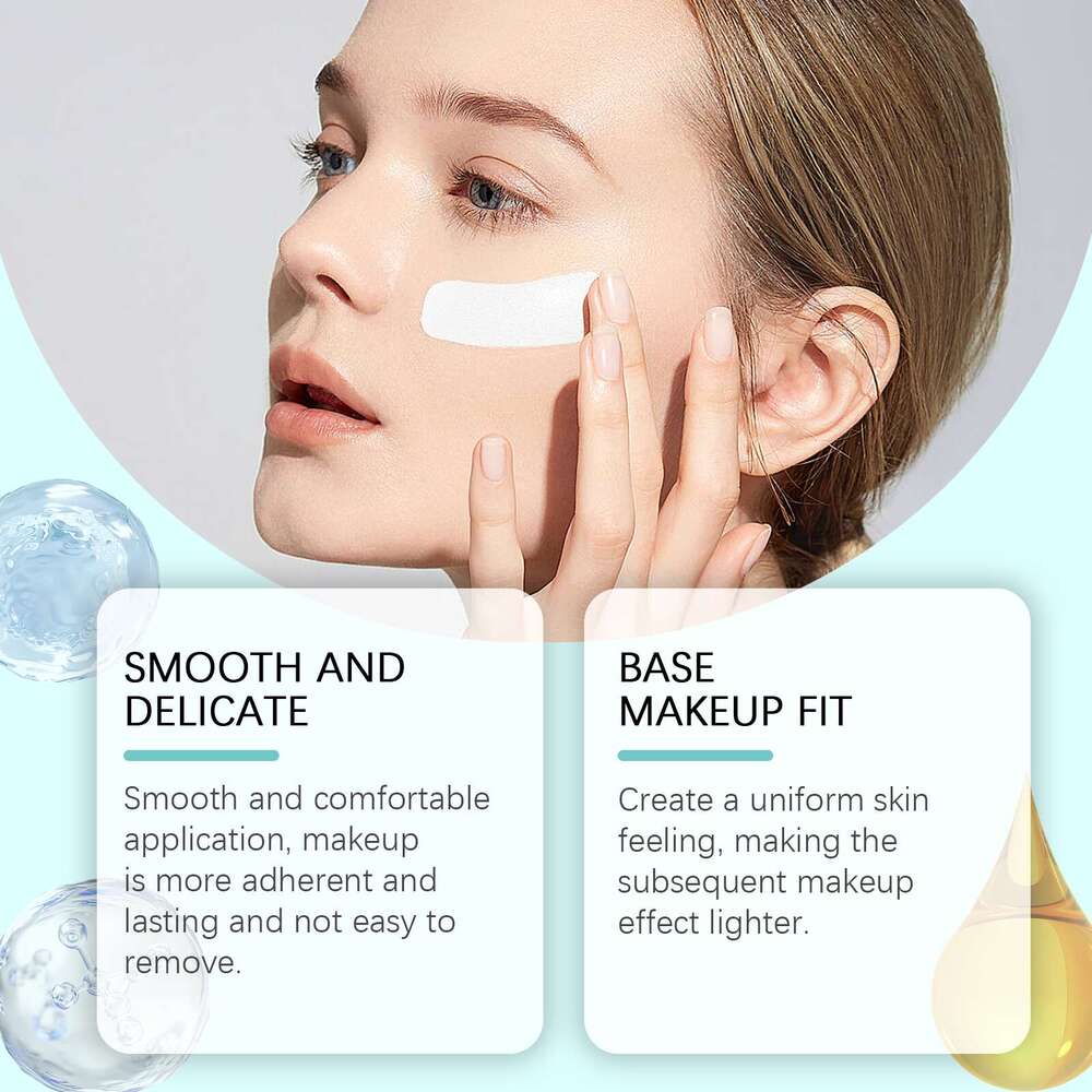 HOYGI Moisturizing Primer Nourishing Skin Isolation Protection Brightening Cream Concealer Clear Hydrating Base