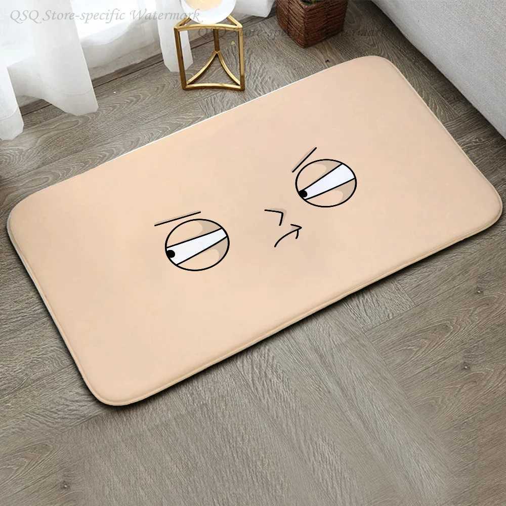 1pc Anime F-Family Guy Floor Mat Floor Mat Anti-Slip Kitchen Bedroom Handmade Tufted Rug Carpet Living Room Entrance Rug S260207