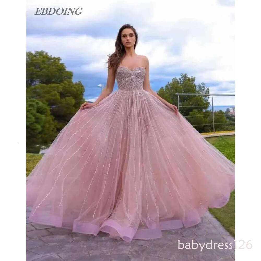 Glitter Formal A Ha Sweetheart Neck Sleeveless With Lace Custom Evening Dress Party Dresses