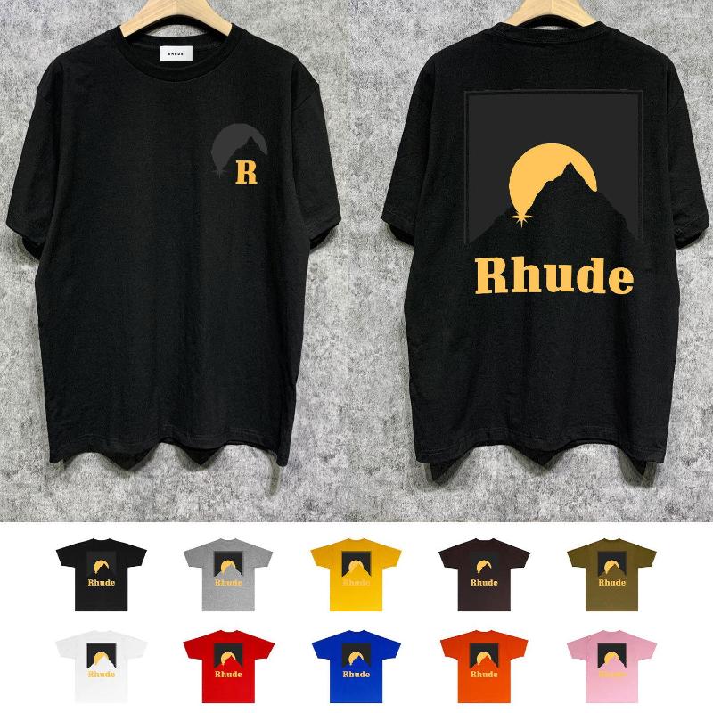 Men's T Shirts Hip Hop Graphic Prints Brand Casual Beach Short-sleeved Cotton Thin Version Breathable Tee